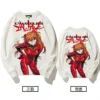 EVA NEW CENTURY EVANGELION HOODIE MEN ROUND NECK AUTUMN TWO YUAN AYANAMI REI TOMORROW KAIKARI SHINJI 3 - Neon Genesis Evangelion Shop