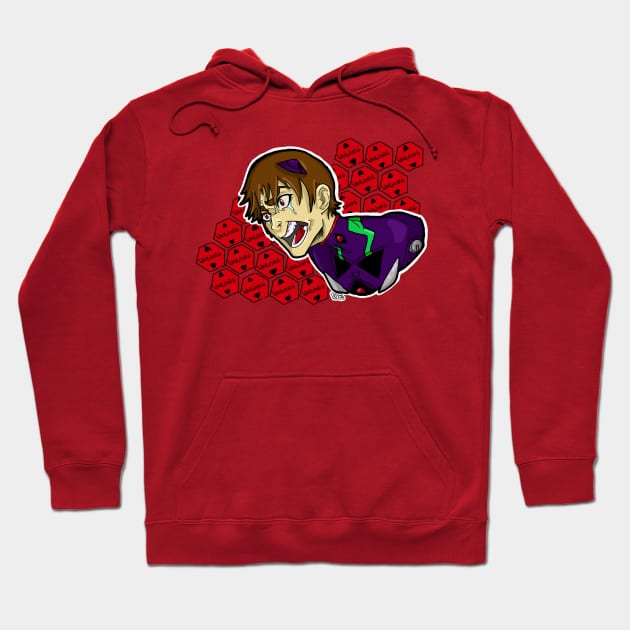 Evangelion Shinji Hoodie - Neon Genesis Evangelion Shop