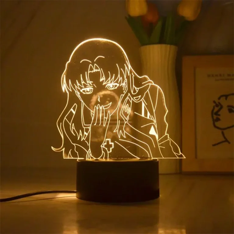 Misato Katsuragi Neon Genesis Evangelion Led Lamp - Neon Genesis Evangelion Shop